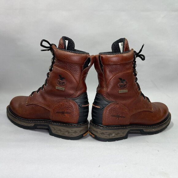 Georgia‎ Men\'s Size 8 Carbo-Tec LT Waterproof Lacer Work Boots main image 6